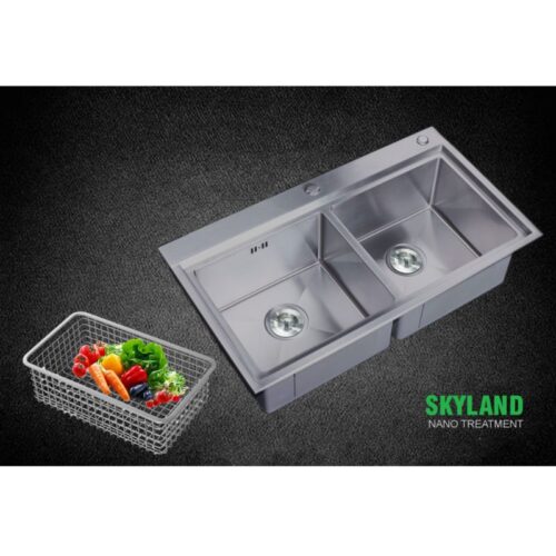 Chậu rửa Eurosun handmade nano treatment skyland EU-8246HS